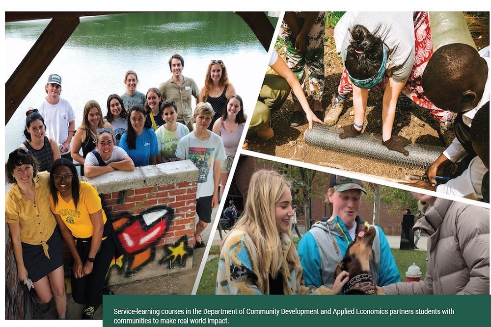 Service-Learning Courses Empower Students to Learn by Doing