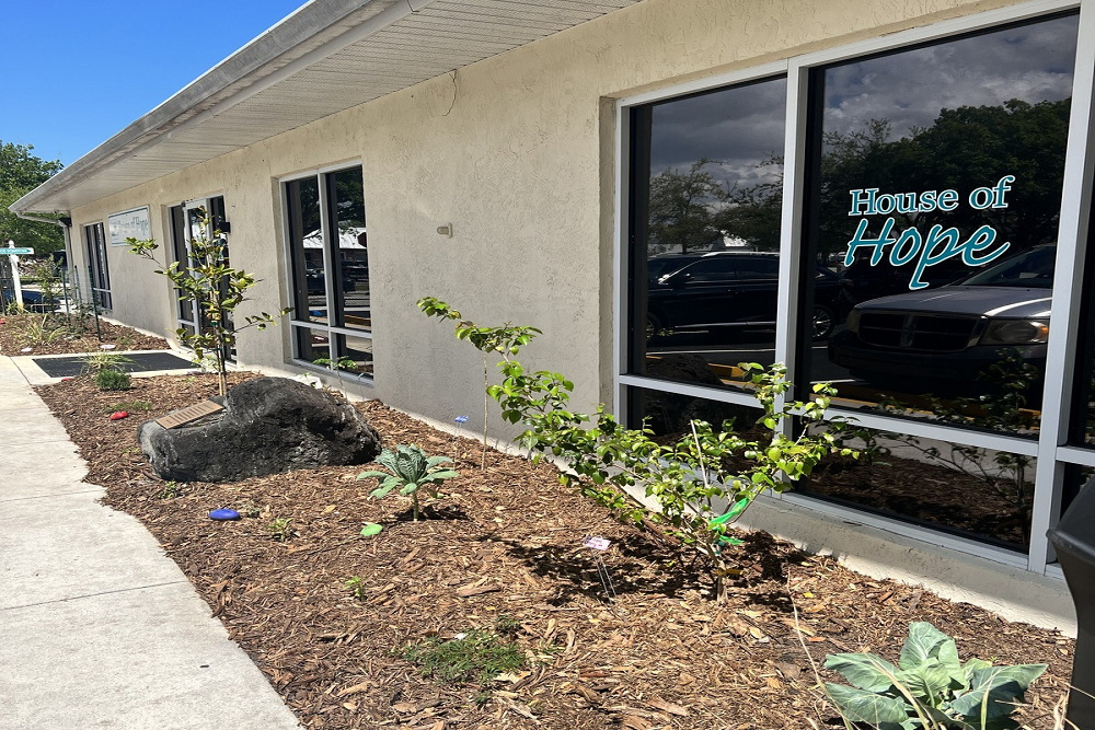 House of Hope Clearing House Food Pantry on May 27