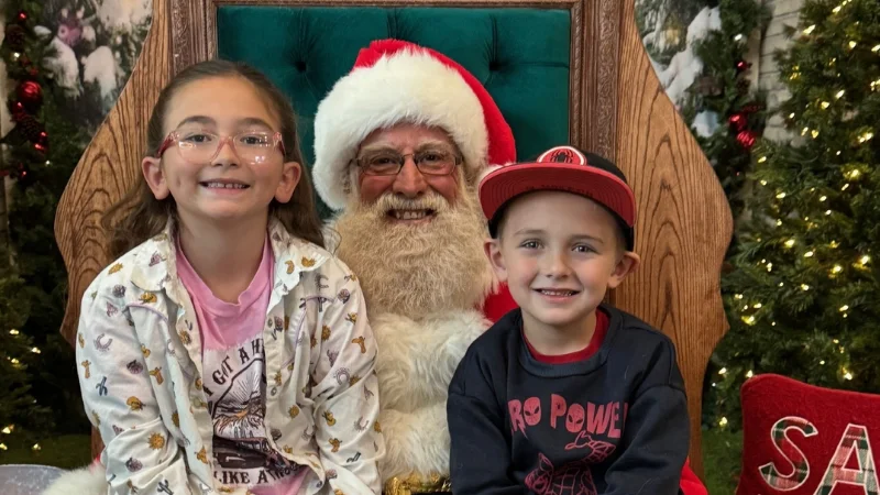 Santa’s Grand Arrival