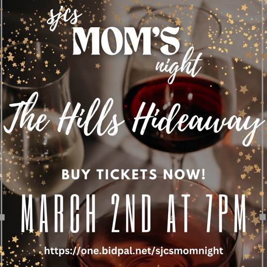SJCS Mom’s Night to be held March 3, 2023
