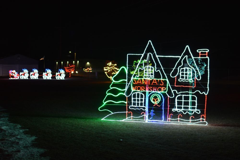 Waushara Lights Up The Fairgrounds on December 16