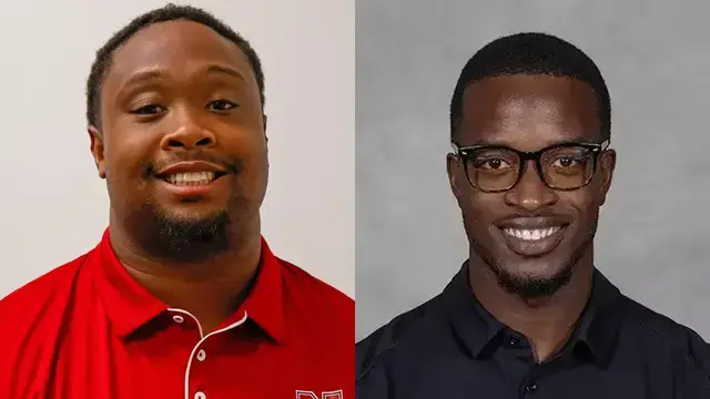 Jordan Aaron and Brandon Hayes