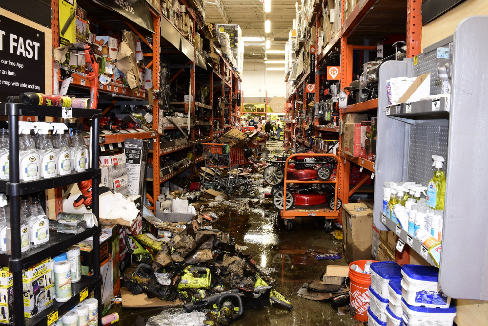 SPD Arrests Suspect in Home Depot Fire