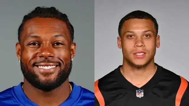 Kayvon Thibodeaux and Jermaine Burton