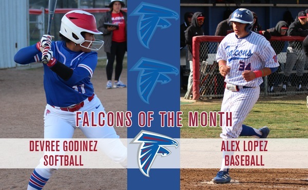 Godinez, Lopez named February Student-Athletes of the Month