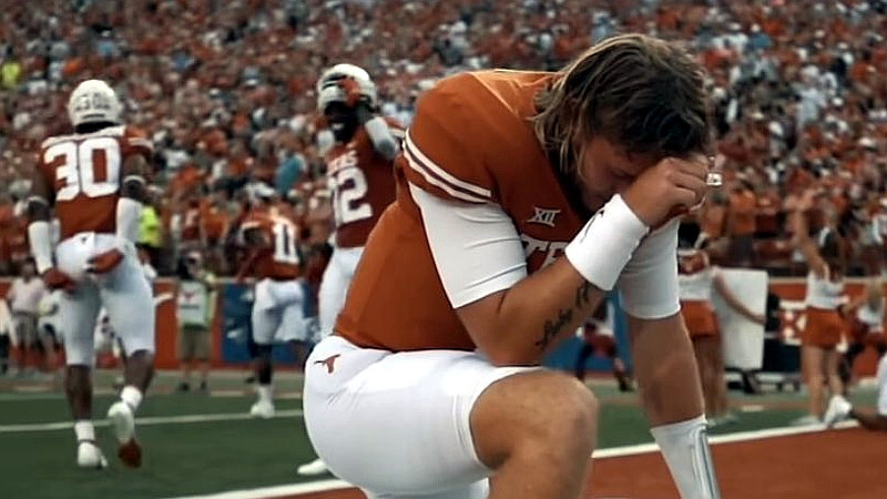 Ewers overcomes early pick to steer UT to season-opening win: ‘It was a good learning lesson for him’