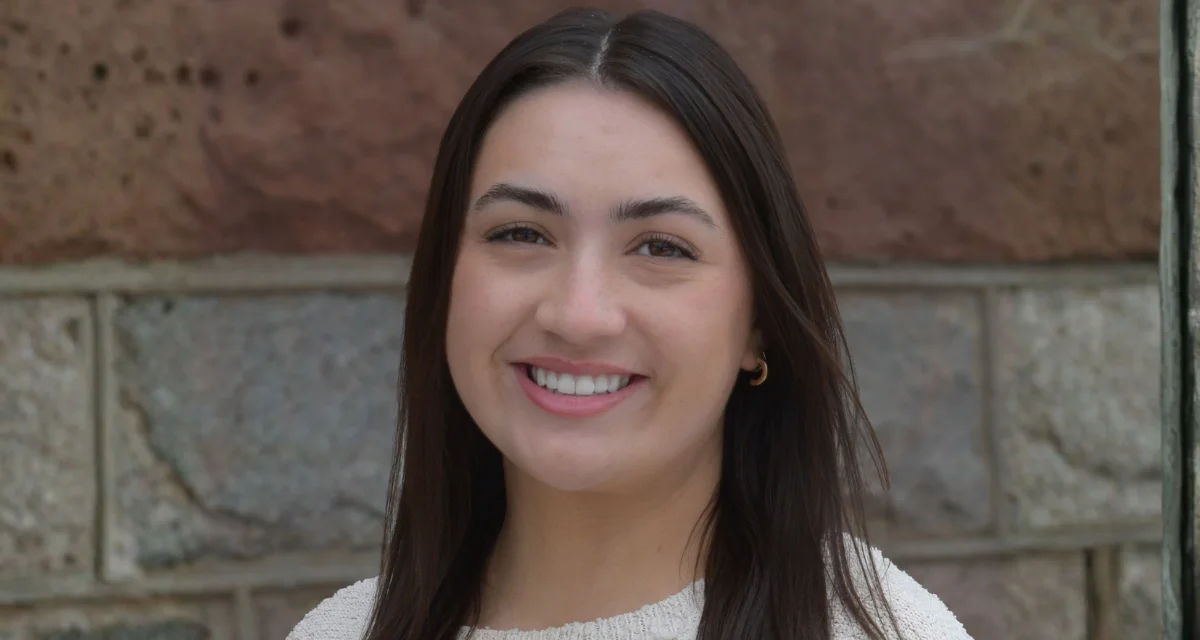 Valley City State University senior Hanna Wieland