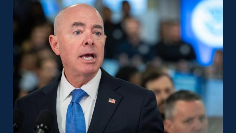 DHS Secretary Alejandro Mayorkas - Photo by Sydney Phoenix