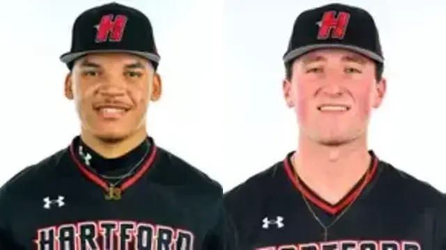 Which former Hartford Reporter area high school standouts will be in action on Thursday, April 10?