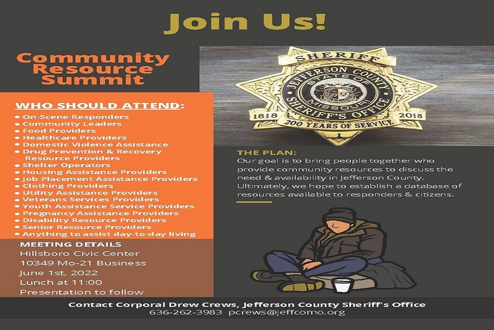 Jefferson County Sheriff’s Office – Community Resource Summit