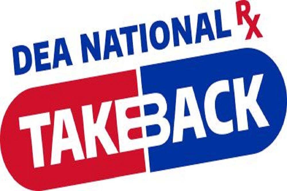 DEA National RX Drug Take Back Day April 30th