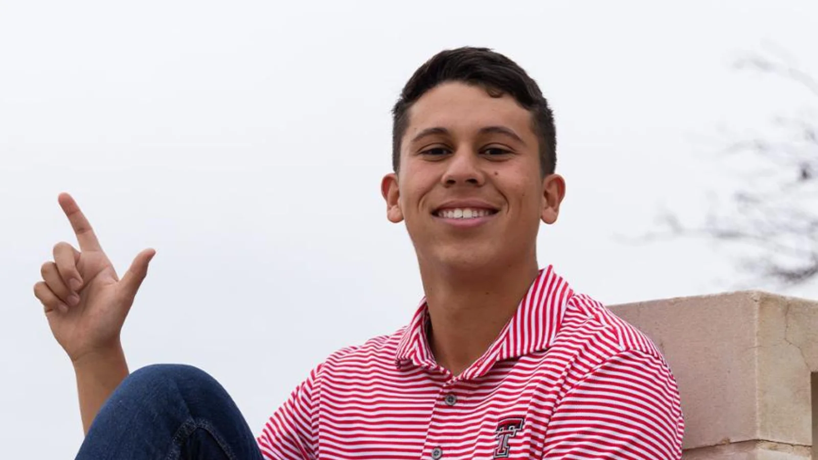 Domonic Mirelez, a first-generation college student from Crane