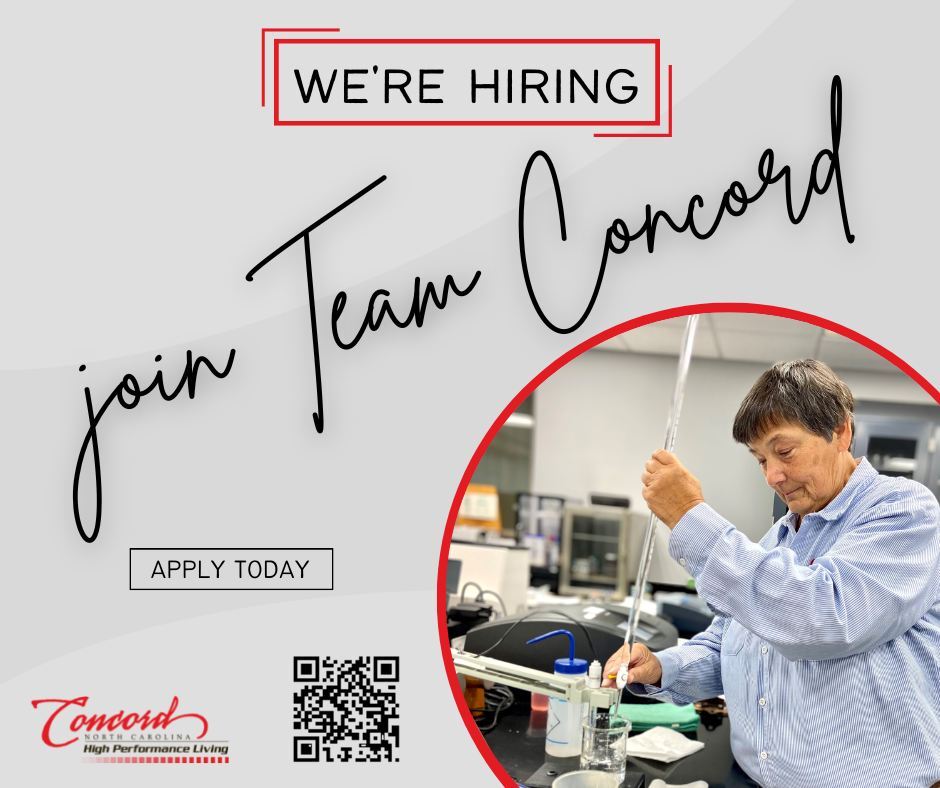 CITY OF CONCORD: Team Concord is hiring