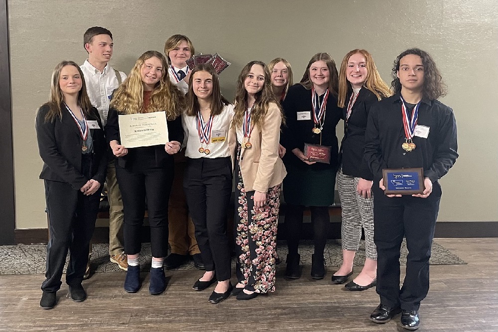 Flathead High School Students Test Their Business Acumen at State