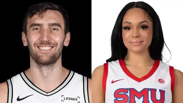 Luke Kornet and Kyla Deck