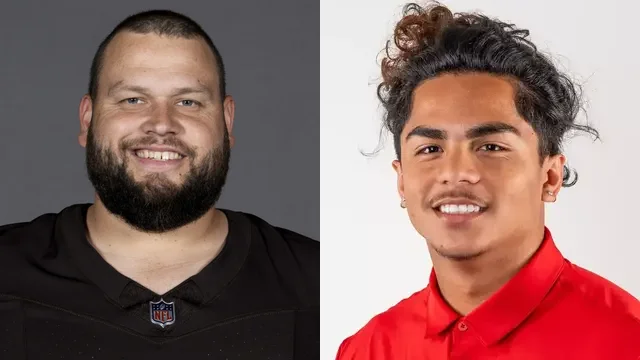 Joel Bitonio and Jordan Malau'ulu