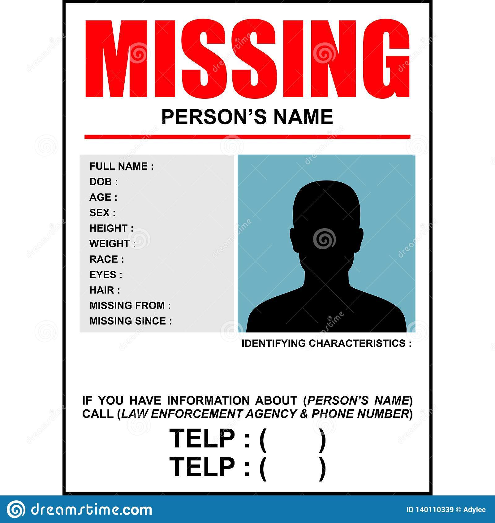 Missing person
