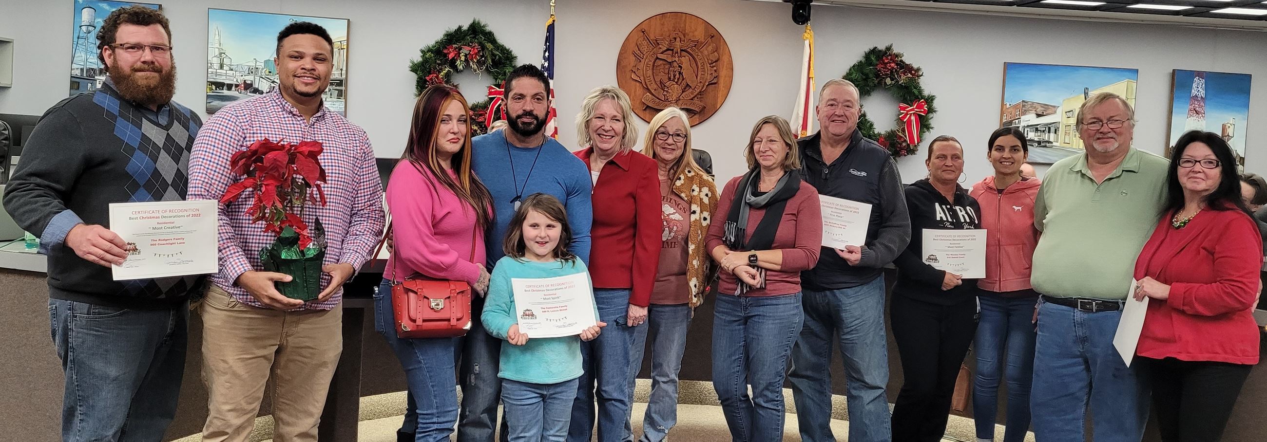 City’s Beautification Board Announces Holiday Light Contest Award Winners