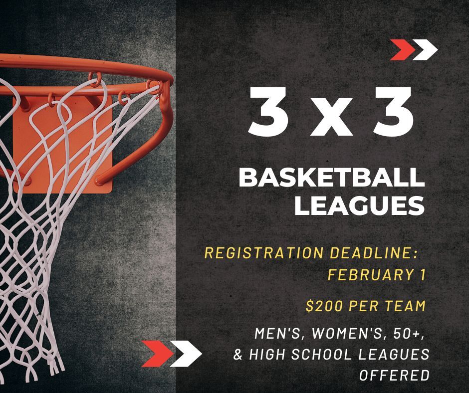COUNTY OF WATAUGA PARKS AND RECREATION DEPARTMENT: Adult 3v3 Basketball Leagues