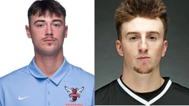 Which former North New Castle News area high school standouts will be in action on Saturday, April 19?