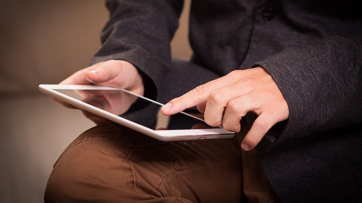 St. Monica Catholic Church reminds church members than technology can't replace traditional church services in person.