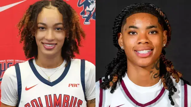 Aaliyah Ferrell and Aniya Palmer