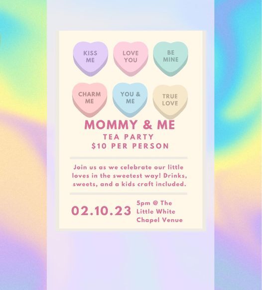 Enjoy a Valentine’s themed tea party