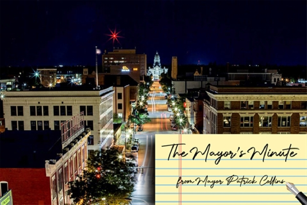 The Mayor’s Minute from Mayor Patrick Collins – April 8th