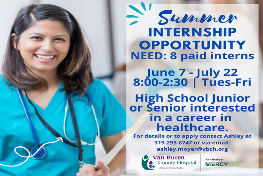 We are offering an internship program this summer!