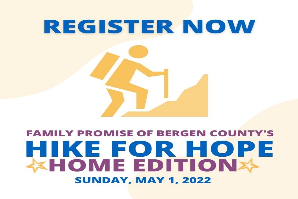 Family Promise of Bergen County: Register now for Hike for Hope 2022