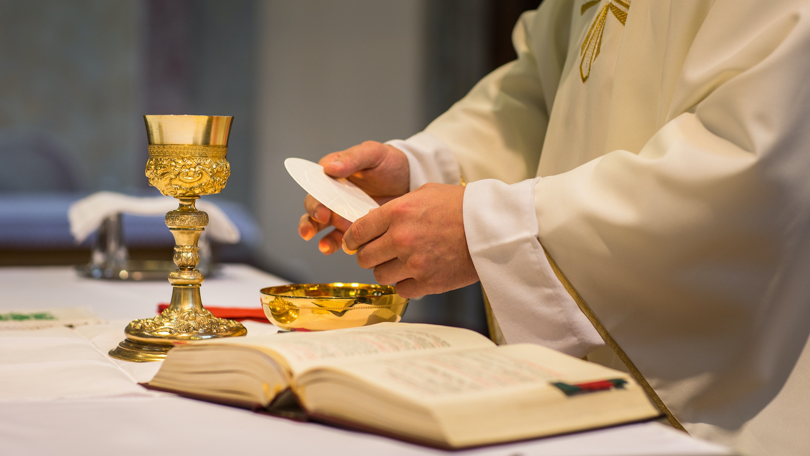 The intention of excluding some Christians from participating in Eucharist is not to exclude them, according to Fr. Patrick Keyes. The intention of excluding some Christians from participating in Eucharist is not to exclude them, according to Fr. Patrick Keyes.
