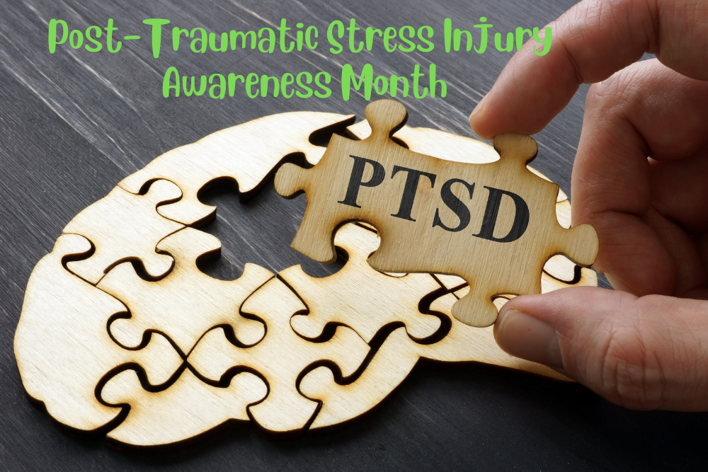 Post-Traumatic Stress Injury Awareness Month Post-Traumatic Stress Injury Awareness Month