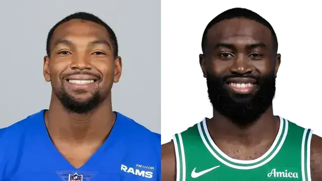 Jaylen McCollough and Jaylen Brown - Jaylen McCollough and Jaylen Brown -