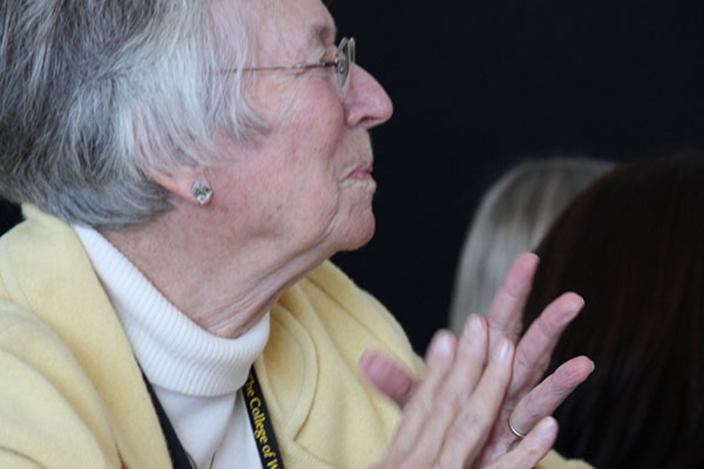 Wooster mourns passing of women’s athletics pioneer Virginia (Ginny) Hunt Wooster mourns passing of women’s athletics pioneer Virginia (Ginny) Hunt