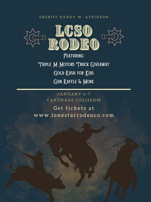 Leake County Sheriff’s Office – Just a Couple Weeks Away From the “Greatest Show on Dirt” Coming to Carthage!