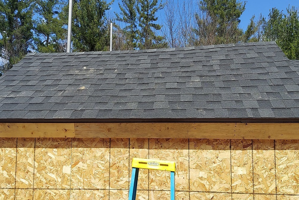 Roof work is almost done