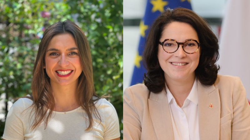 Adan President and CEO Faustine Fleuret (left) and Marina Ferrari, France%27s Secretary of State for Digital Affairs - LinkedIn/faustine-fleuret, X/FerrariMarina73 Adan President and CEO Faustine Fleuret (left) and Marina Ferrari, France%27s Secretary of State for Digital Affairs - LinkedIn/faustine-fleuret, X/FerrariMarina73