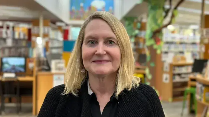 Vikki Morrow-Ritchie, Director of Marvin Memorial Library