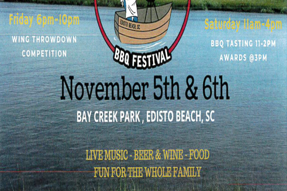 Town of Edisto Beach: Cookin on the Creek Tonight 6-10 pm Town of Edisto Beach: Cookin on the Creek Tonight 6-10 pm