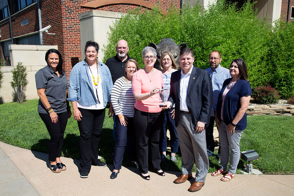 Cowley College recognized in data quality awards