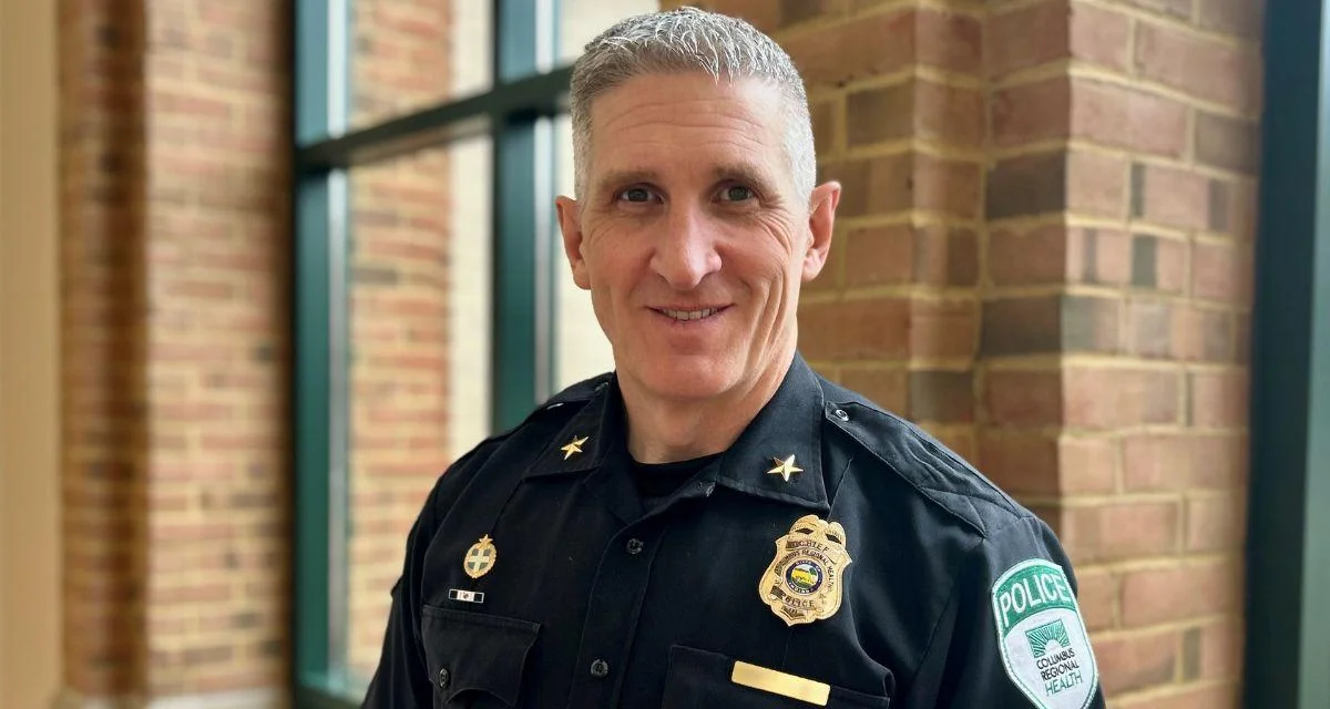 James Webster, System Chief of Police and Director of Emergency Management at Columbus Regional Health