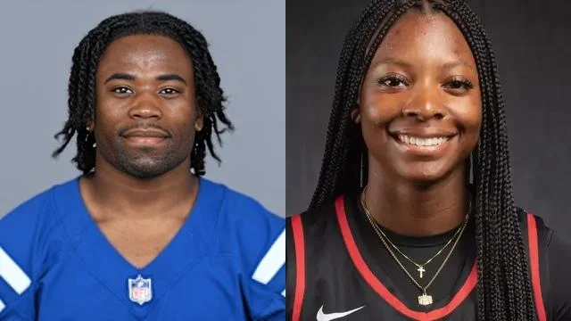 Kenny Moore II and Kaci Demps