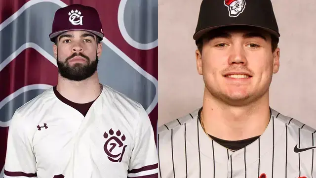 Who are the former high school athletes from Central Ohio area competing during the week of Monday, April 13?