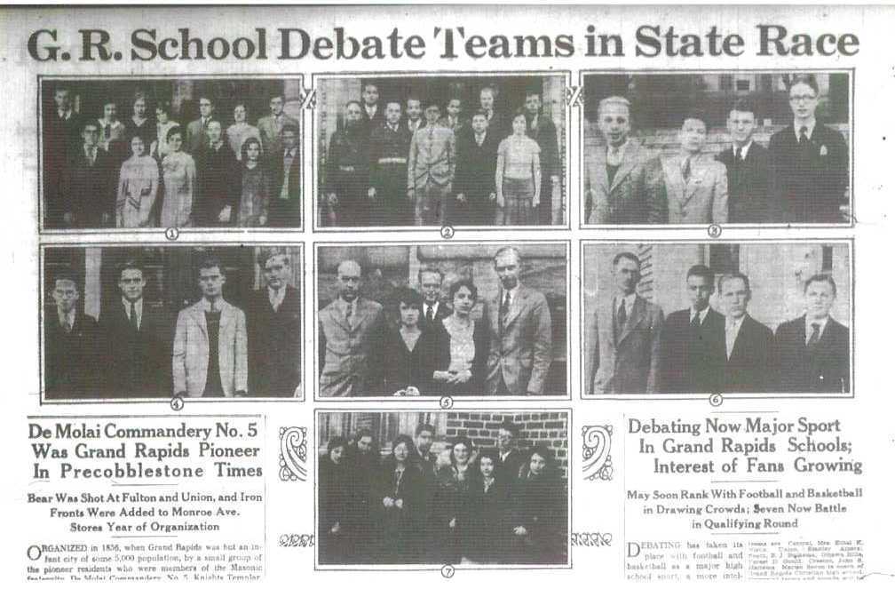Opening Arguments – Debate Becomes the Rage in GR Public Schools