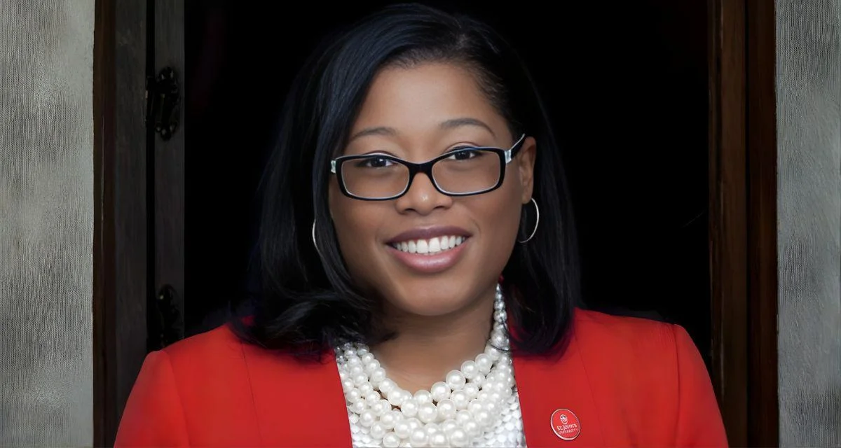 St. John’s University donates educational materials to Staten Island Catholic school