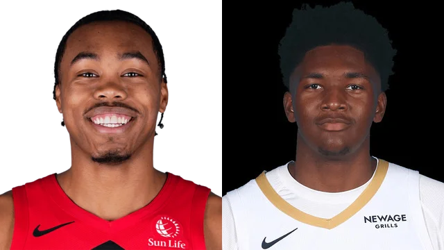 Scottie Barnes and Derik Queen - 