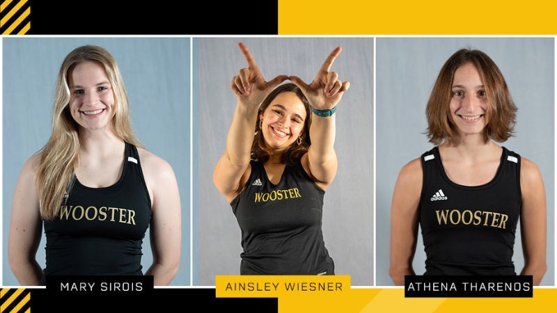 Juniors Picked for All Three NCAC Athlete of the Week Awards This Week