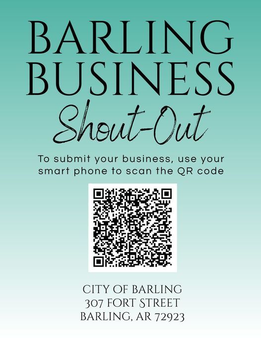Barling Business Shout-Out Barling Business Shout-Out