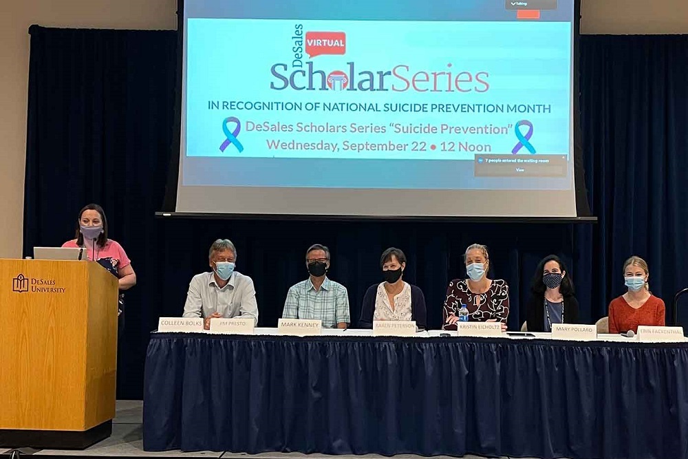 DeSales Recognizes National Suicide Prevention Month with Virtual Scholar Series DeSales Recognizes National Suicide Prevention Month with Virtual Scholar Series