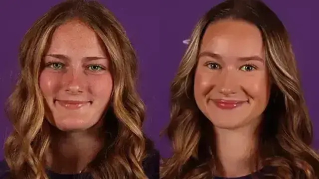 Taylor Riffel and Adalynn Zeller